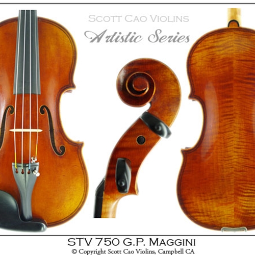 k*i様 Scott&Guan 4/4 STV750A 2006 Resonance Violins - Scott Cao 750 Violin
